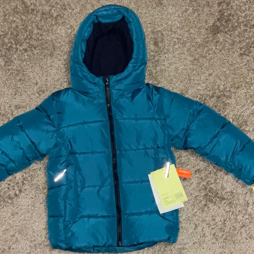 All in motion Kids Puffer Jckt, Sz XS (4/5), Blue